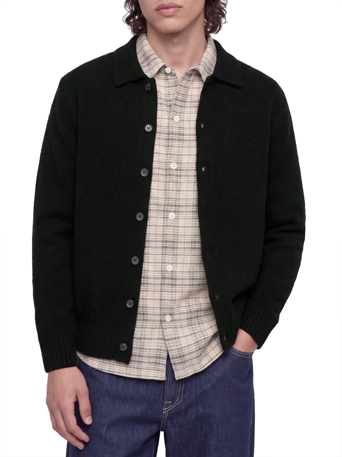 Jack&Jones Cardigan in Maglia Soho Ollie Jack & Jones - Nero BLACK