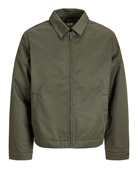 Jack&Jones Giubbotto in Twill Colton Worker Jack & Jones - Verde GREEN