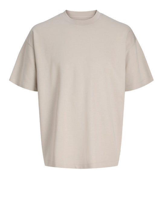 JACK&JONES ESSENTIALS Jack&Jones T-Shirt In Tinta Unita Beige Beige