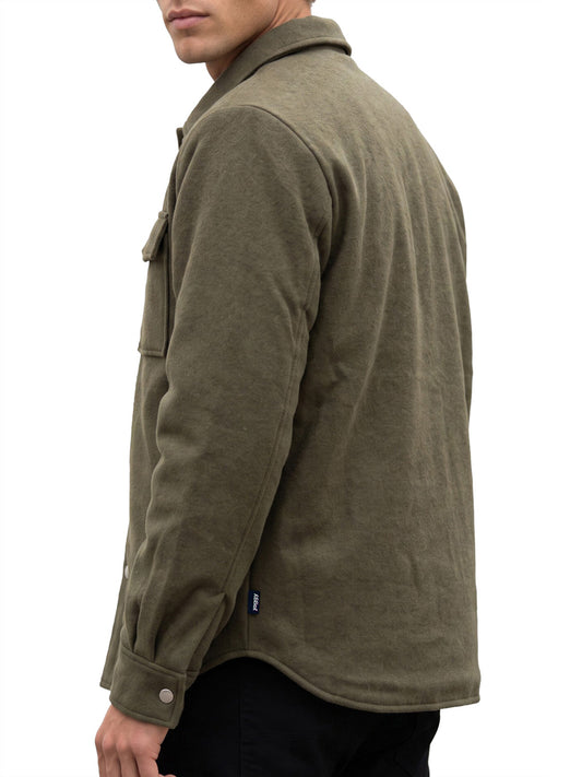 JAGGY Camicia Jaggy GAVIN - Verde Oliva Dark olive