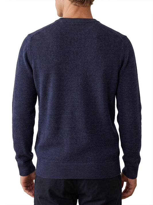 JAGGY Maglia Giro Collo LEWIS Jaggy - Blu BLUE