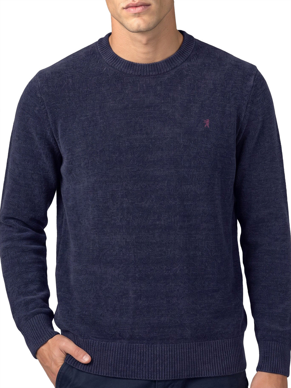 JAGGY Maglia Giro Collo LEWIS Jaggy - Blu BLUE