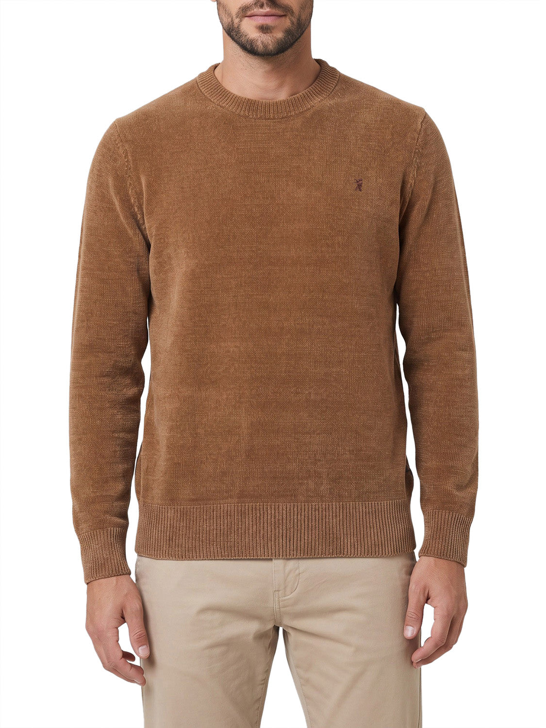JAGGY Maglia Giro Collo LEWIS Jaggy - Toffee TOFFEE