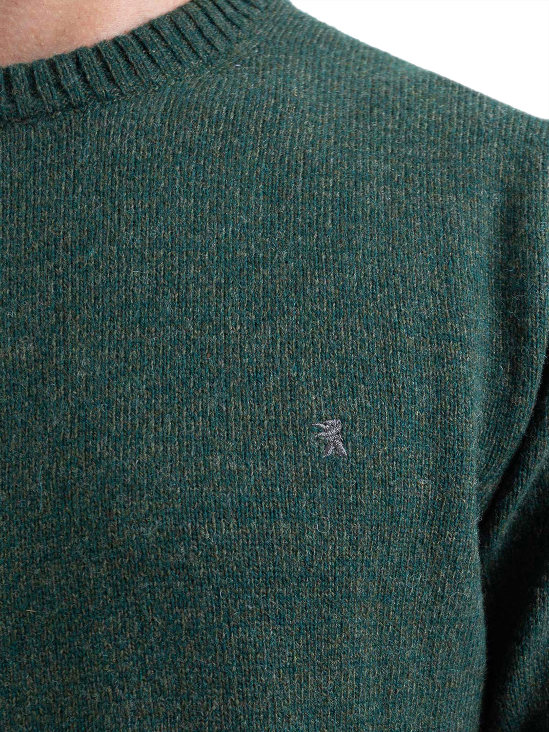JAGGY Maglia Giro Collo LINUS Jaggy - Verde Verde