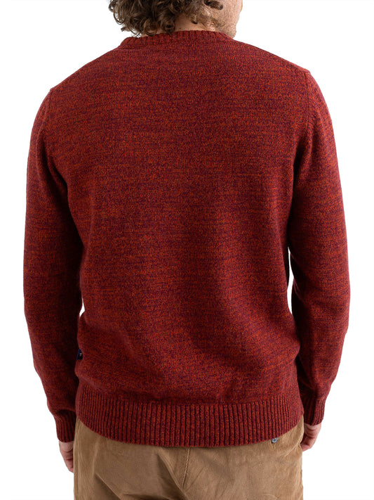 JAGGY Maglia Giro Collo LINUS Jaggy - Rosso Rosso