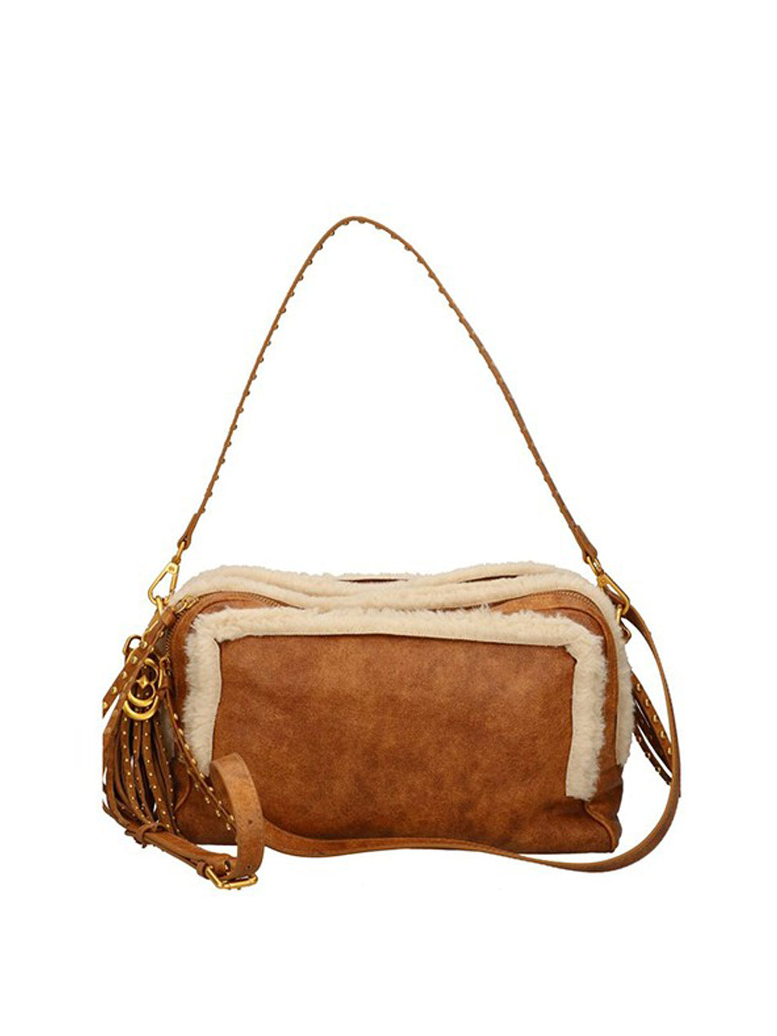 LA CARRIE Borsa Warmtouch Box Bag Eco Mutton La Carrie - Cuoio Cuoio