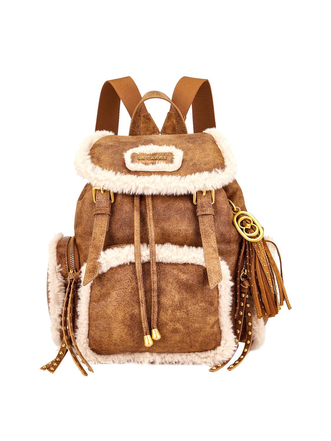LA CARRIE Zaino Warmtouch Backpack Eco Mutton La Carrie - Cuoio Cuoio