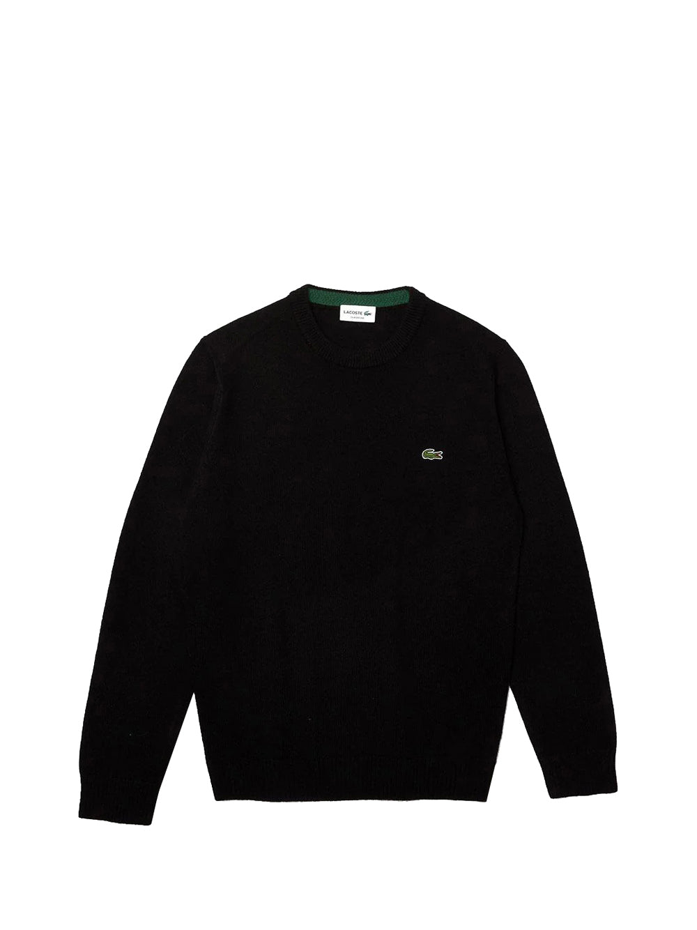 LACOSTE T-Shirt Basic Polvere Nero