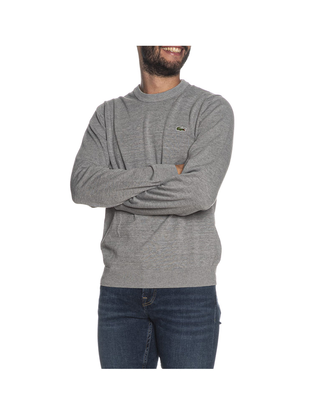 LACOSTE Lacoste Maglia Uomo Grigio Grigio