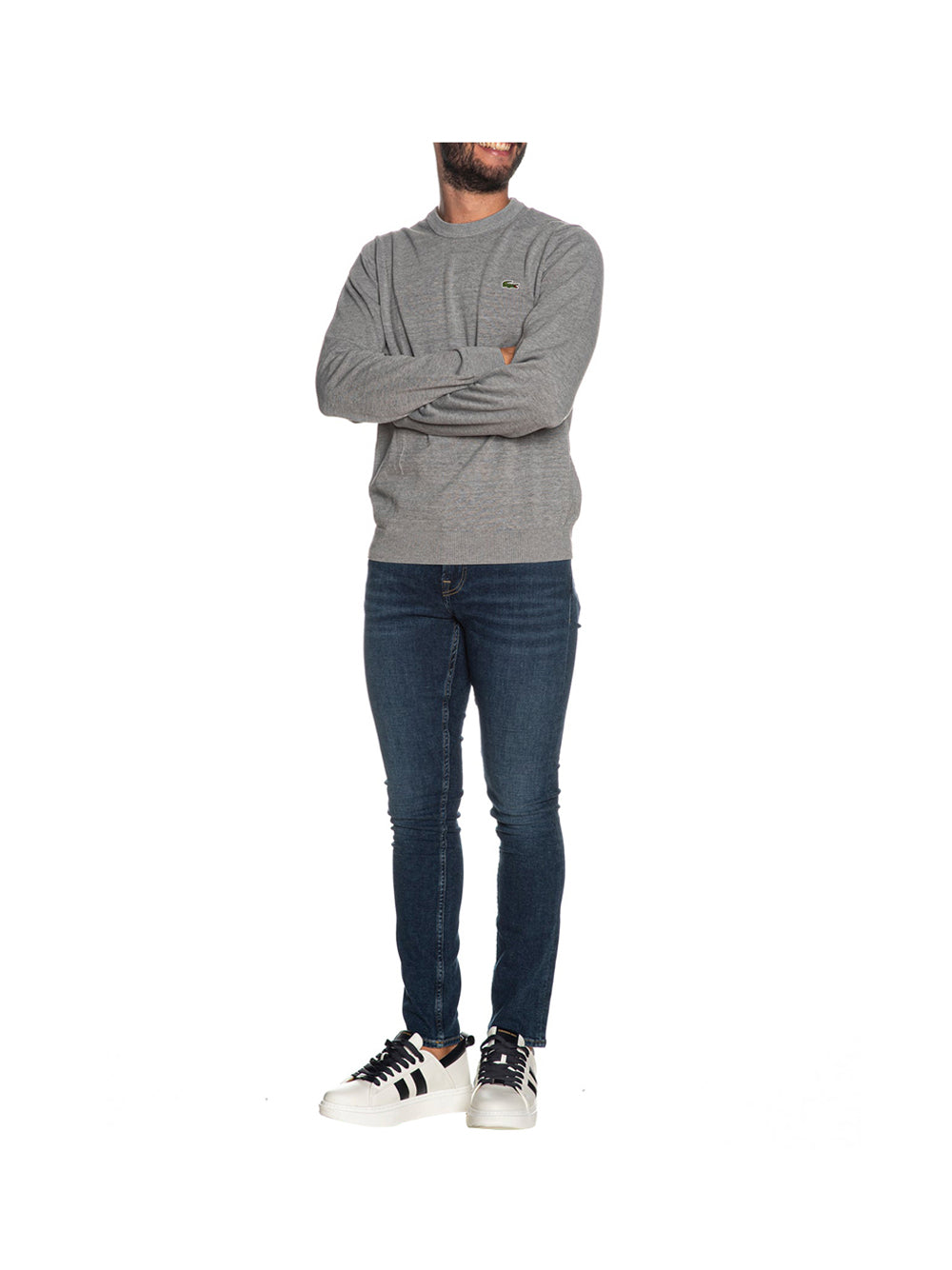 LACOSTE Lacoste Maglia Uomo Grigio Grigio
