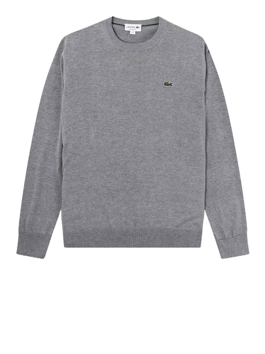 LACOSTE T-Shirt Basic Polvere Nero