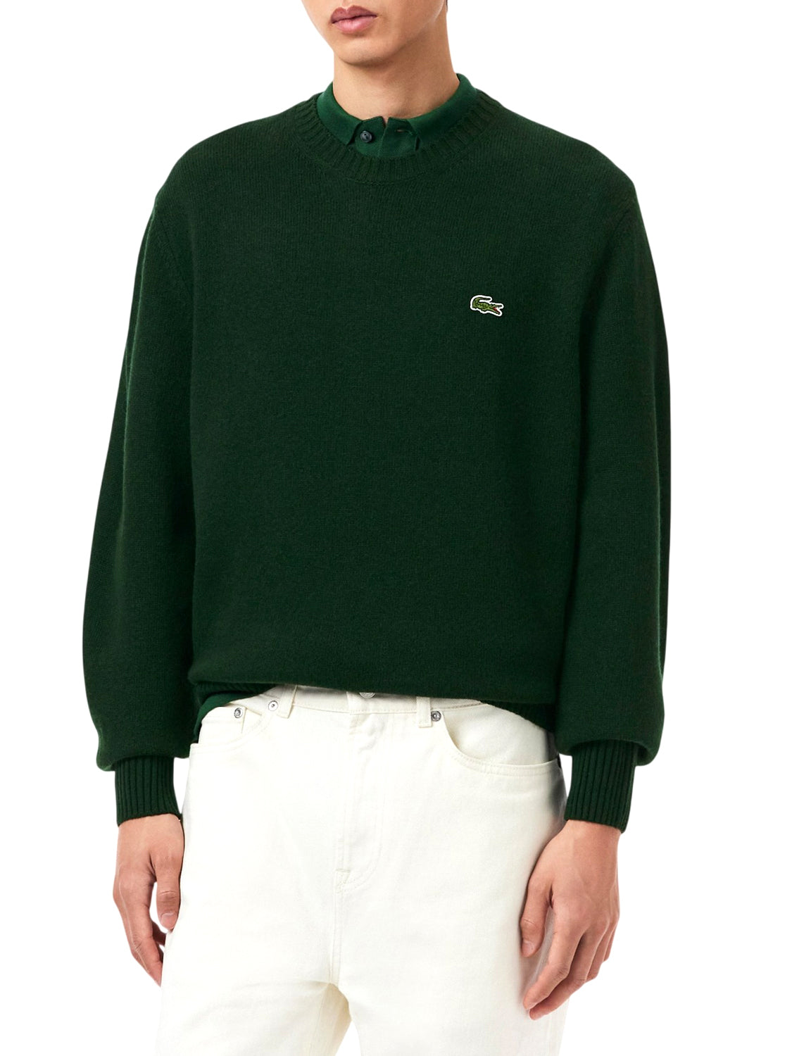 LACOSTE Maglione AH2916 Lacoste - Verde Verde