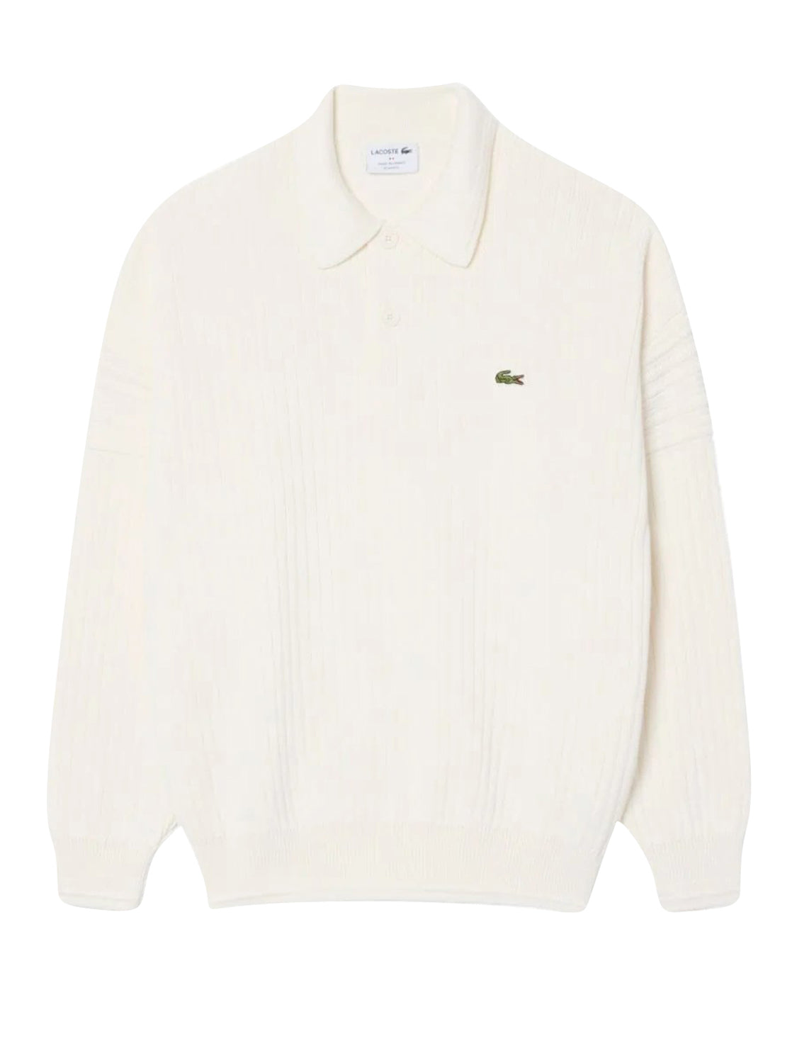 LACOSTE Maglione AH8574 Lacoste - Bianco Bianco