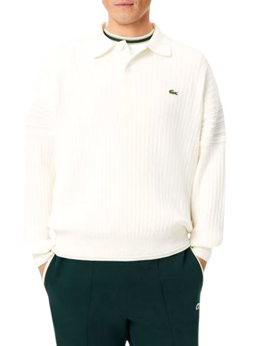 LACOSTE Maglione AH8574 Lacoste - Bianco Bianco