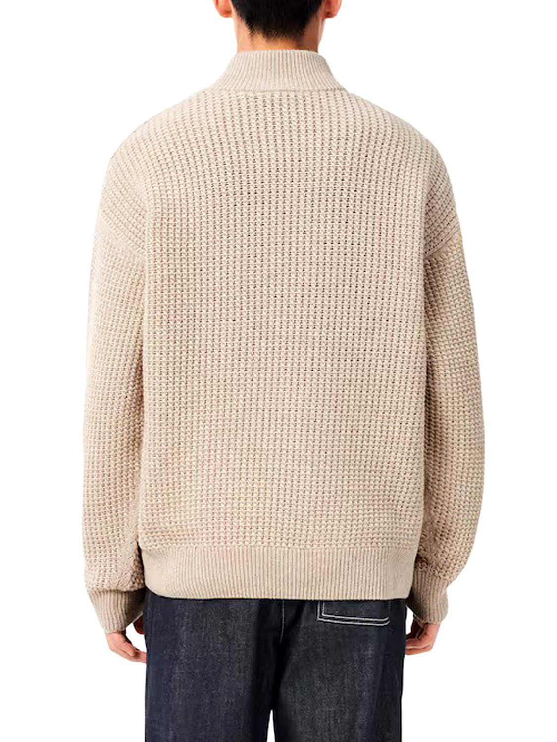LACOSTE Maglione AH8584 Lacoste - Beige Grigio Chine