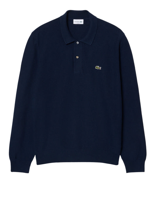 Lacoste Maglione Lacoste Logo Frontale Navy NAVY