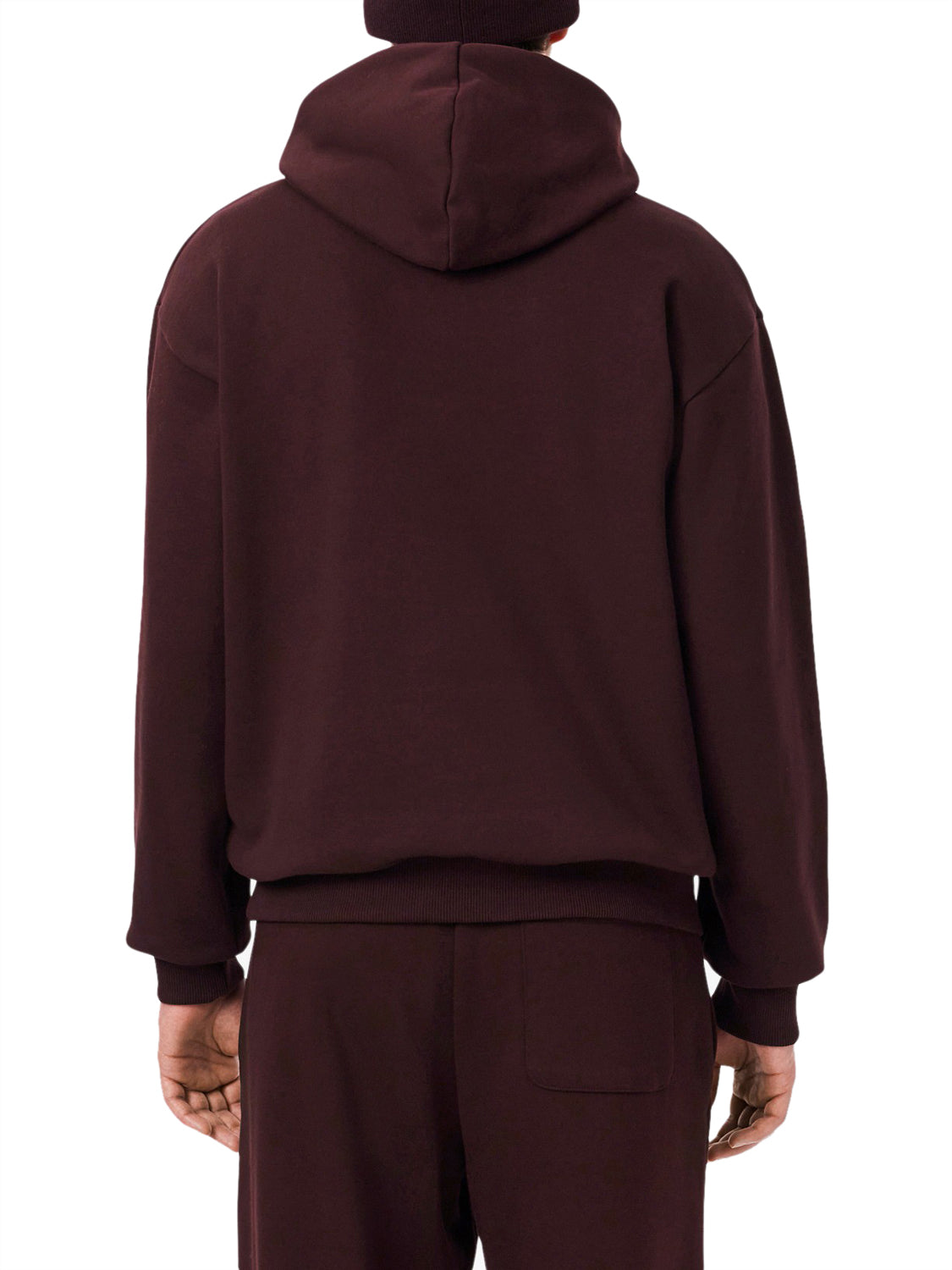 LACOSTE Lacoste Felpa Logo Frontale Bordeaux Bordeau