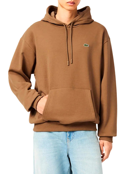 LACOSTE Felpa SH8863 Lacoste - Marrone Marrone