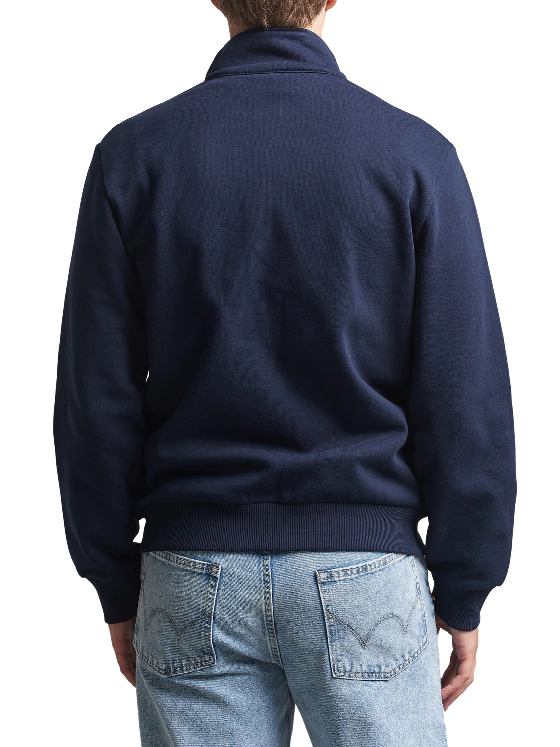 LACOSTE Felpa Lacoste Tinta Unita Navy NAVY