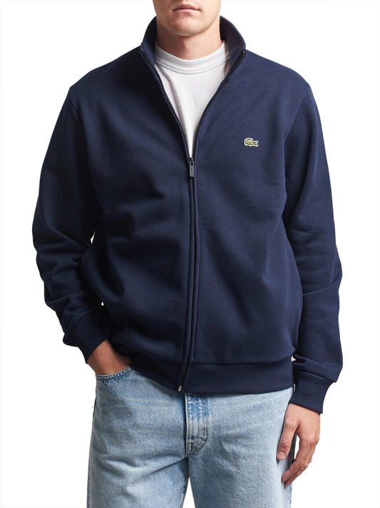 LACOSTE Felpa Lacoste Tinta Unita Navy NAVY