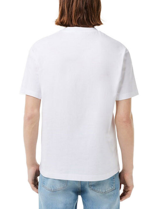 LACOSTE Lacoste T-Shirt Tee Nero Bianco