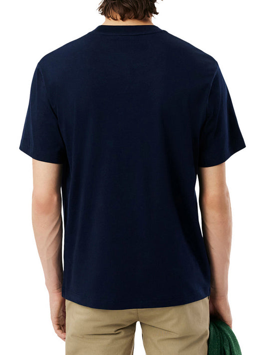 LACOSTE Lacoste T-Shirt Tee Navy - Blu NAVY