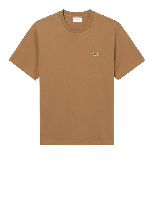 Lacoste T-Shirt Lacoste In Cotone Marrone Marrone