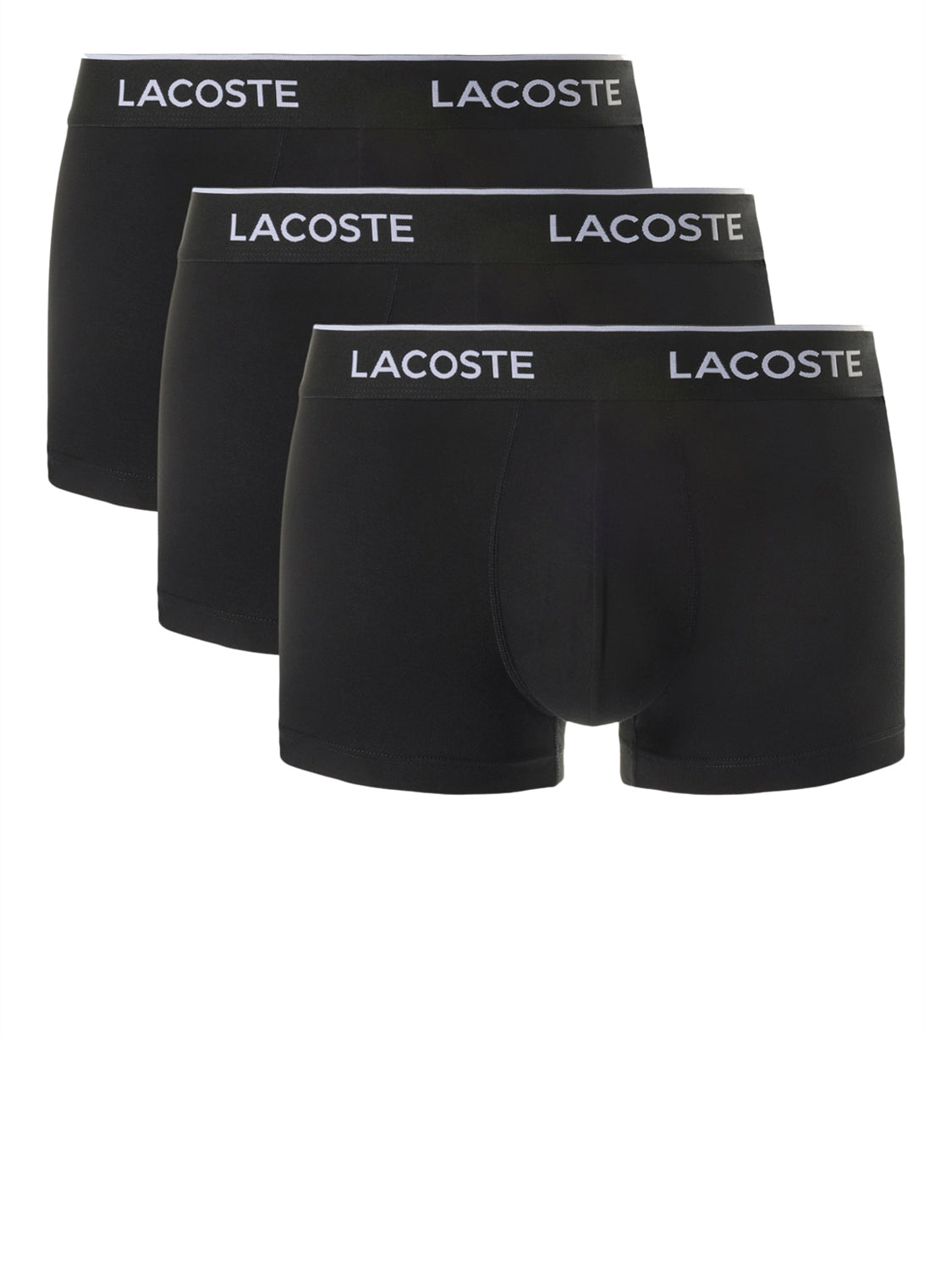 LACOSTE UNDERWEAR Boxer Lacoste Box Da 3 Nero Nero