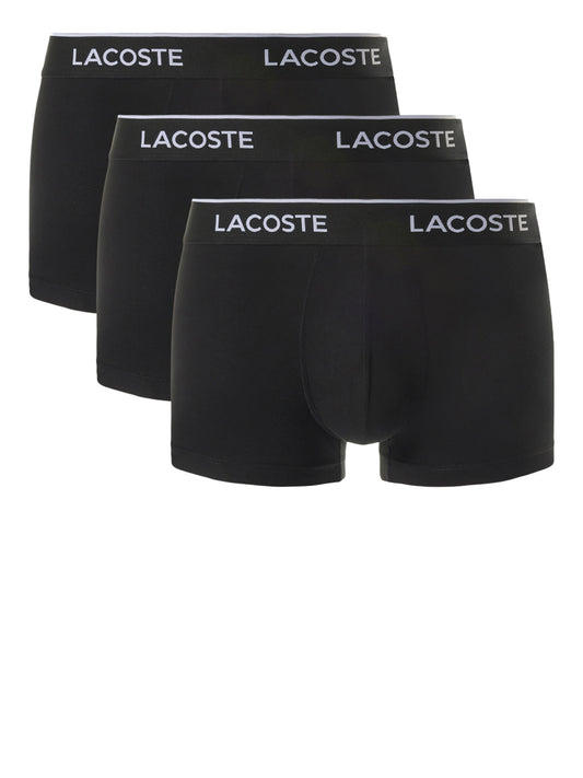 LACOSTE UNDERWEAR Boxer Lacoste Box Da 3 Nero Nero