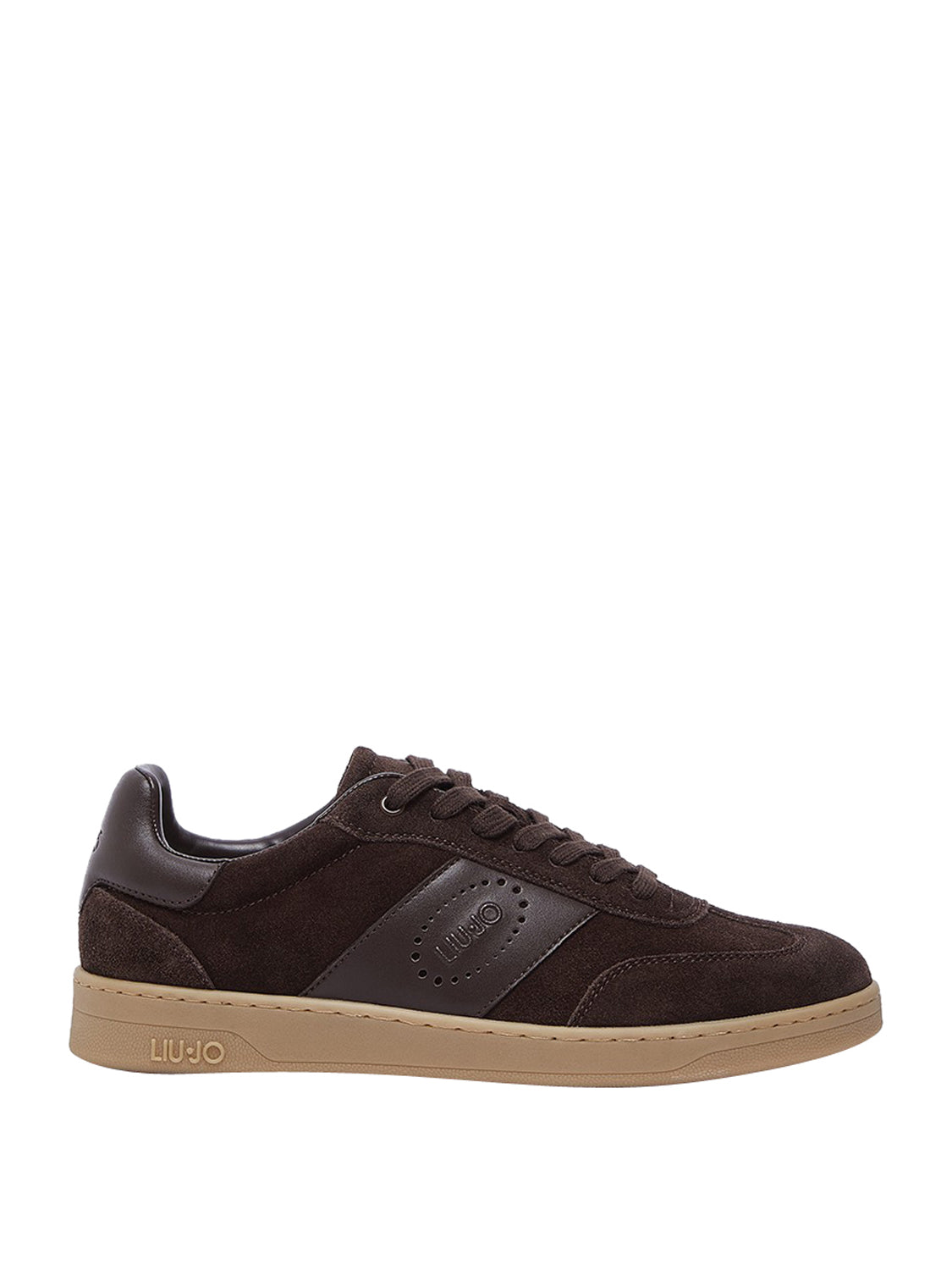 LIU JO MAN SHOES Sneakers Cow Suede/Calf Liu Jo - Marrone Moka
