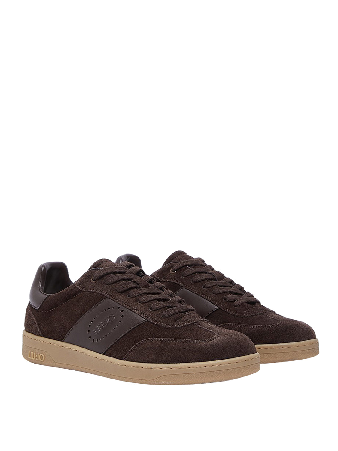 LIU JO MAN SHOES Sneakers Cow Suede/Calf Liu Jo - Marrone Moka