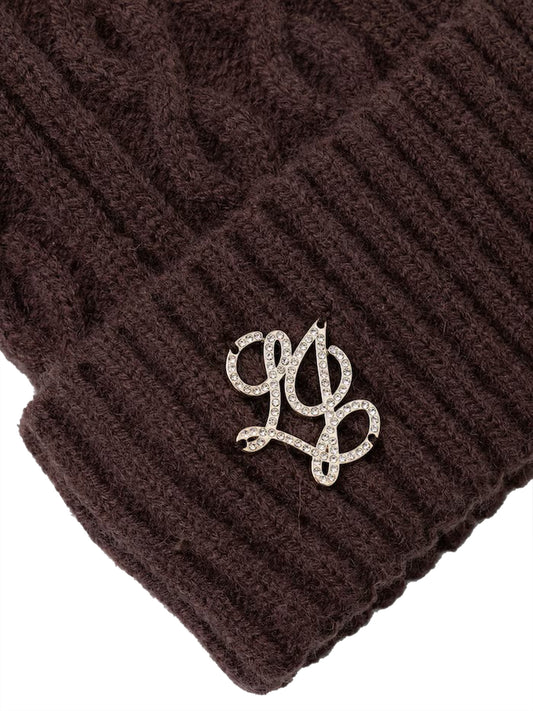 Liu Jo Cappello In Maglia Con Pompon Liu Jo - Testa Di Moro T.MORO