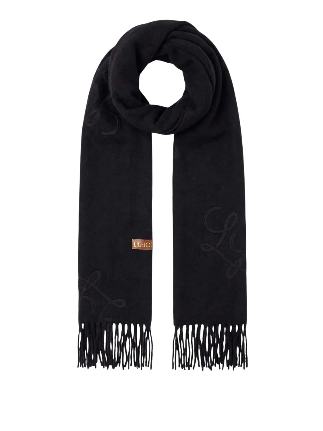 LIU JO SOFT1 Sciarpa 2F6033 Liu Jo - Nero BLACK