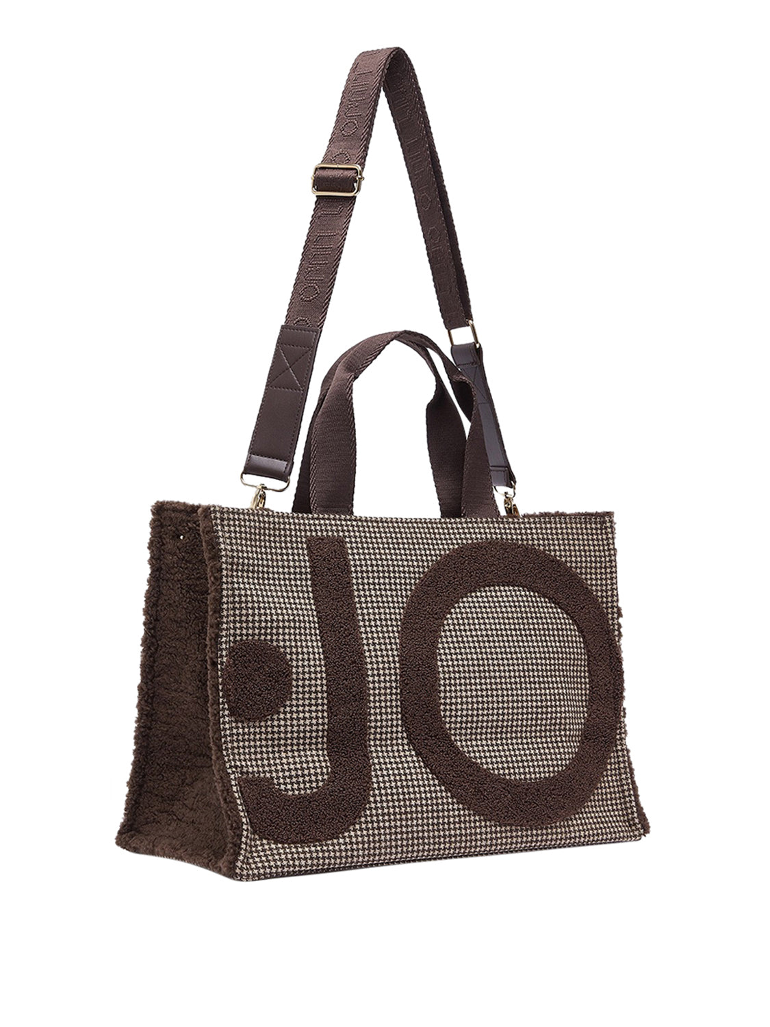 LIU JO SOFT1 Borsa Tote Grande In Tessuto Check Liu Jo - T.Moro T.MORO