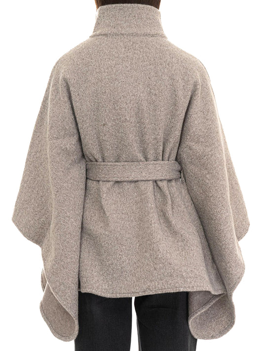 LIU JO SOFT1 Poncho Cappa Liu Jo - Grigio FROZEN