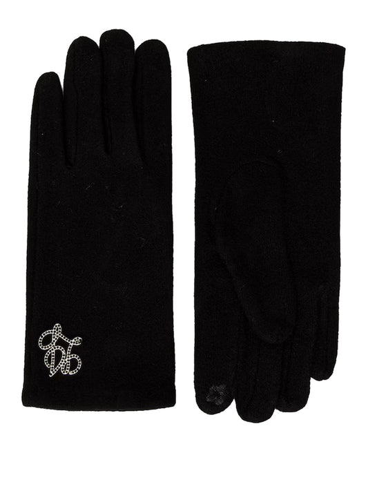 Liu Jo Guanti In Viscosa Liu Jo - Nero BLACK