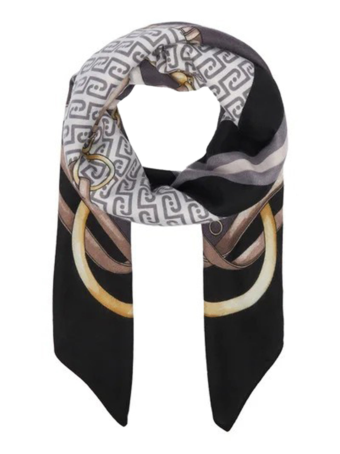 Liu Jo Foulard Con Stampa Liu Jo - Nero BLACK