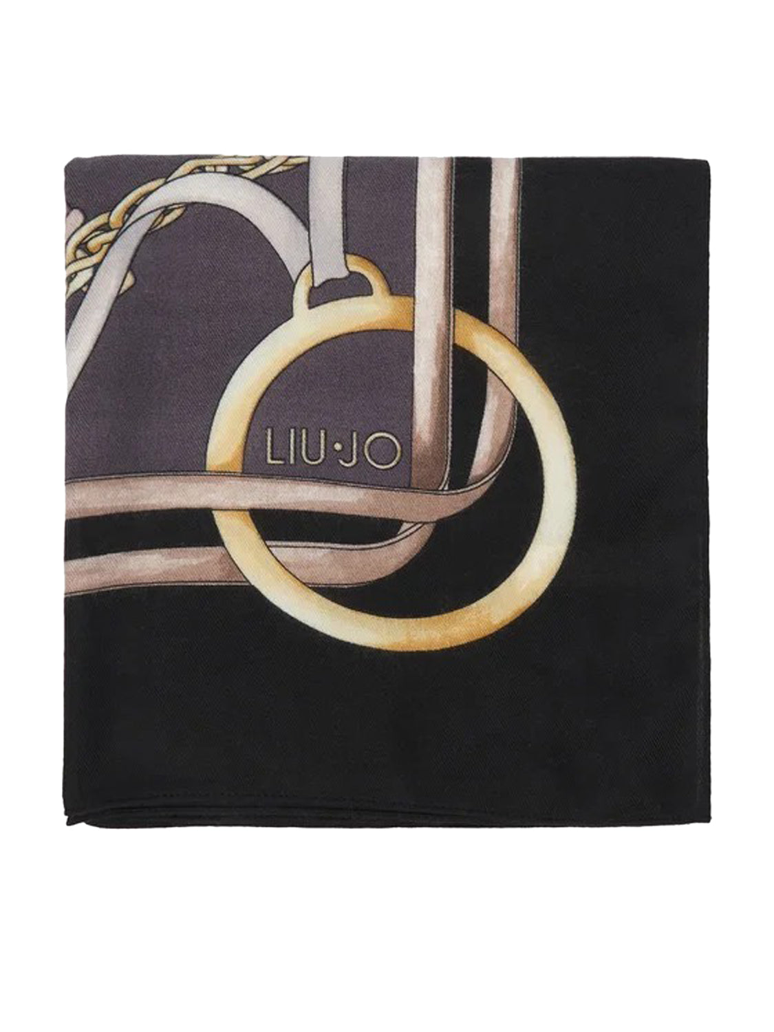 Liu Jo Foulard Con Stampa Liu Jo - Nero BLACK
