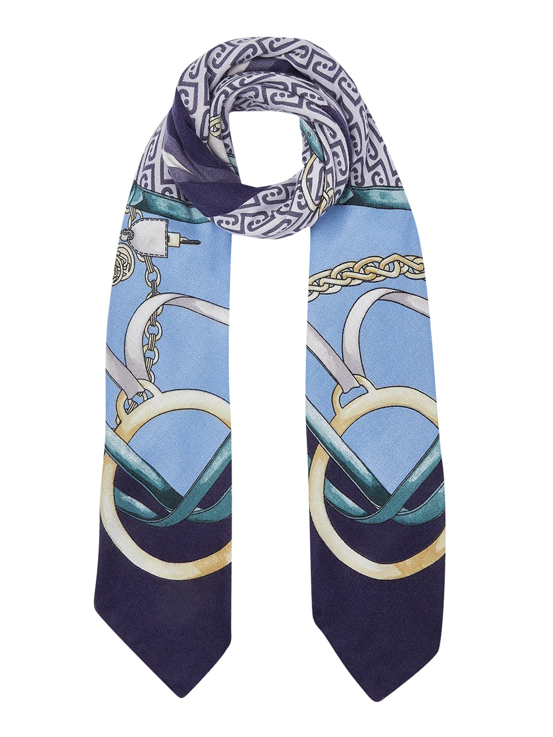 Liu Jo Foulard Con Stampa Liu Jo - Blu MIDNIGHT