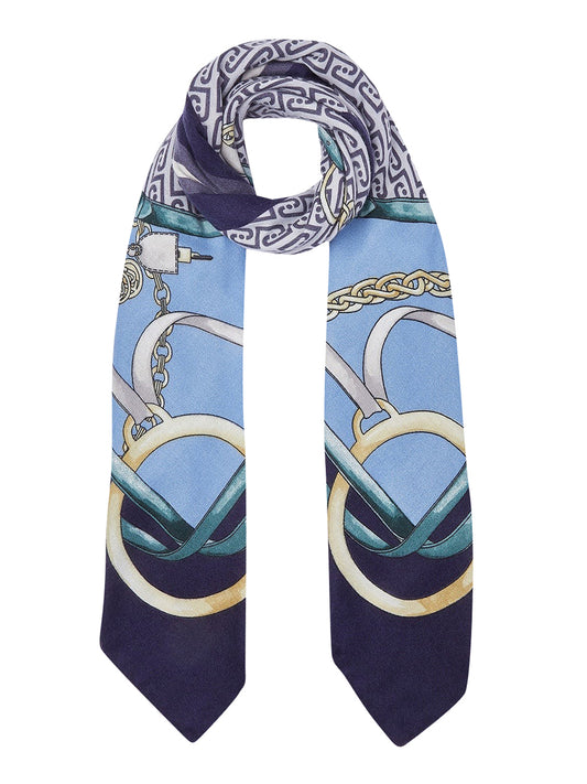 Liu Jo Foulard Con Stampa Liu Jo - Blu MIDNIGHT