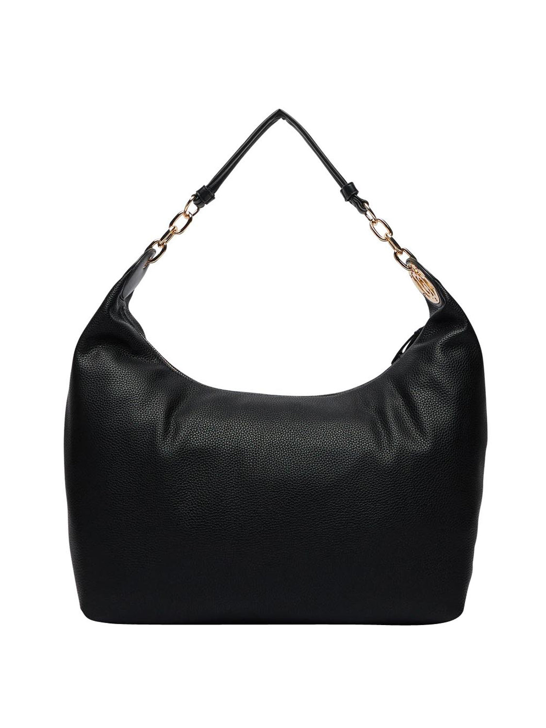 LIUJO ACCESSORI1 Liu Jo Borsa A Mano Hobo Nero Nero/Brass Gold