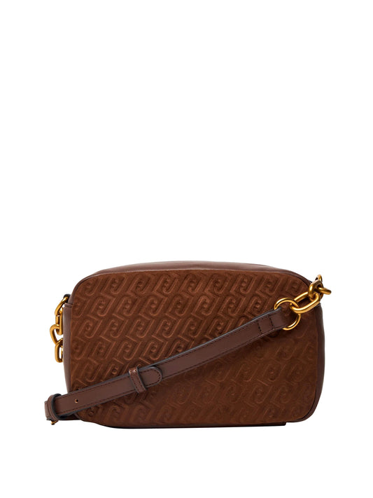 LIUJO ACCESSORI1 Borsa Tracolla Media Jacquard Liu Jo - Tabacco Tabacco