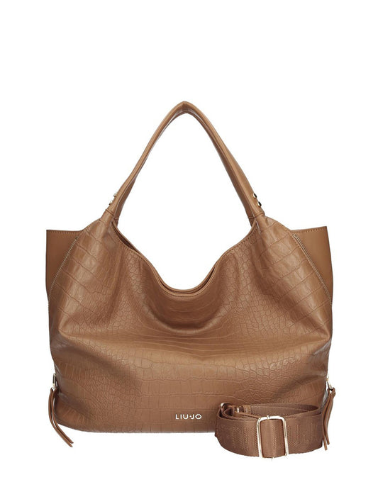 LIUJO ACCESSORI1 Liu Jo Borsa A Mano Effetto Cocco Suede SUEDE