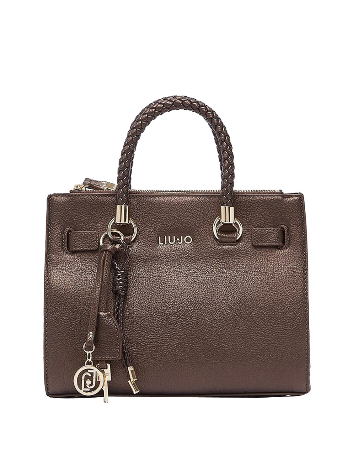LIUJO ACCESSORI1 Borsa A Tracolla Liu Jo Logo Frontale Testa Di Moro T.Moro Met.