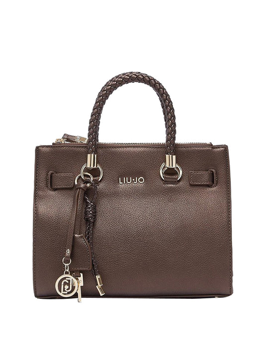 LIUJO ACCESSORI1 Borsa A Tracolla Liu Jo Logo Frontale Testa Di Moro T.Moro Met.