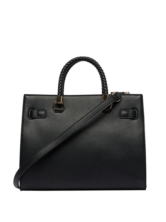LIUJO ACCESSORI1 Liu Jo Borsa A Mano Charm Logato Nero BLACK