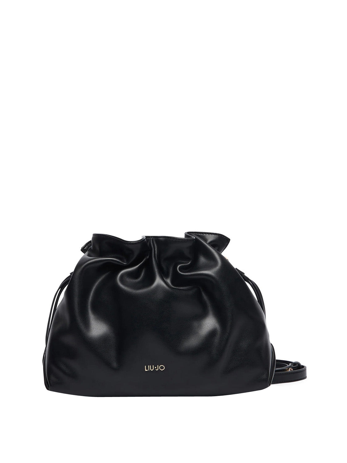 LIUJO ACCESSORI1 Liu Jo Borsa A Mano Logo Frontale Nero BLACK