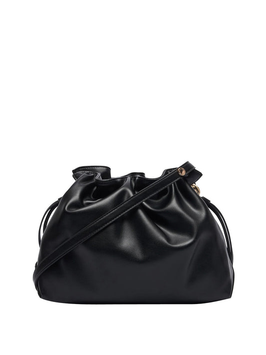 LIUJO ACCESSORI1 Liu Jo Borsa A Mano Logo Frontale Nero BLACK