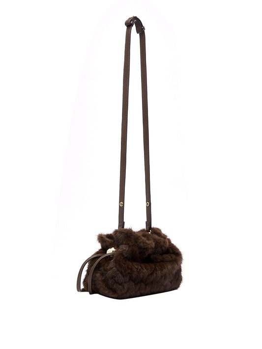 LIUJO ACCESSORI1 Liu Jo Borsa A Tracolla Cross Over - Marrone Deep Brown