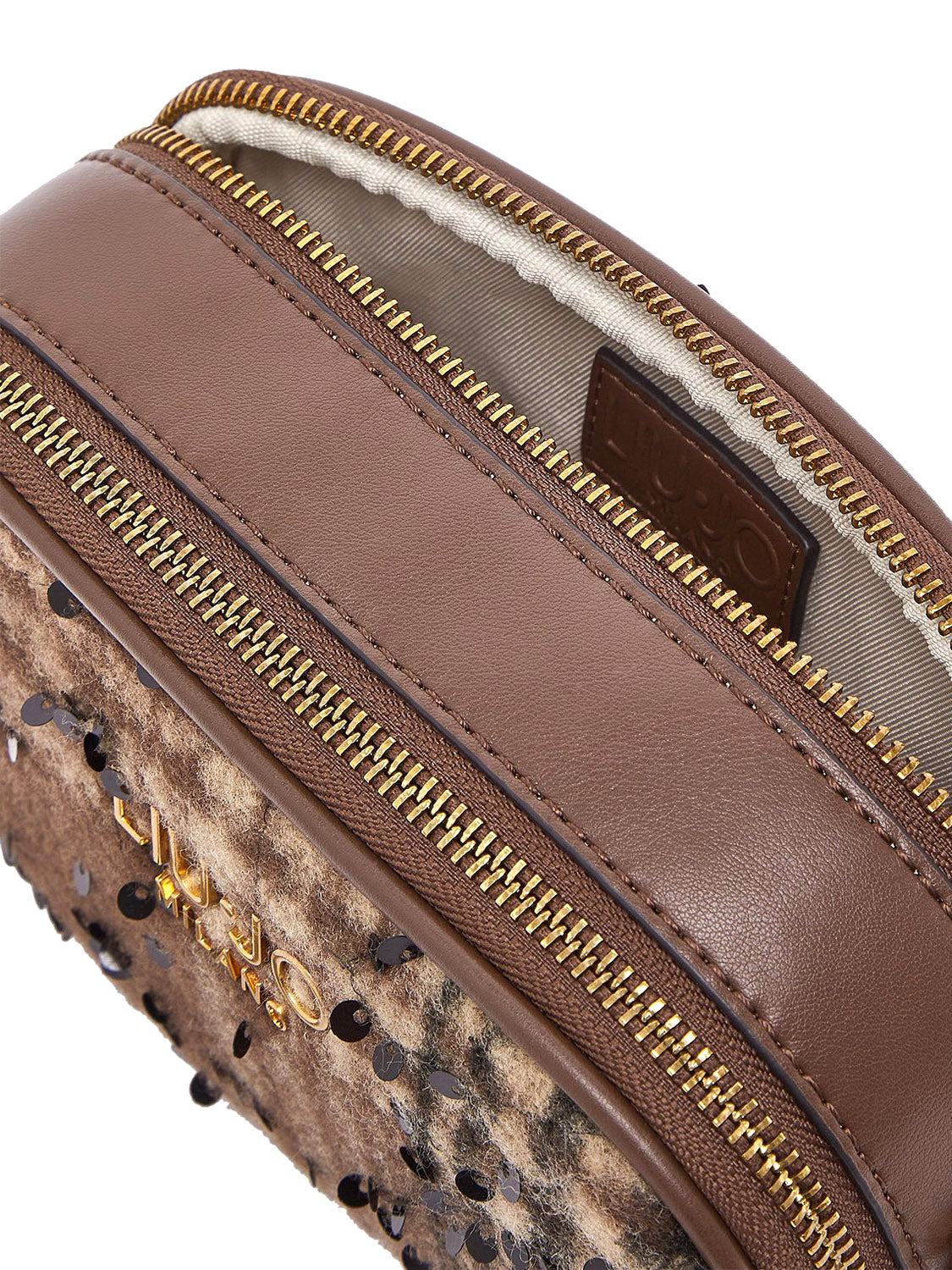 Liu Jo Borsa A Tracolla Ridhi S Con Stampa Check E Paillettes Liu Jo - Testa Di Moro T.MORO